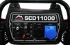 Генераторна установка SCD11000 дизель 1ф 9кВт ел.старт, 18л, колеса - 6