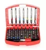 Набір біт з 56 предметів TORX, 1/4 - 25мм, 75мм TAGRED TA1206 - 1