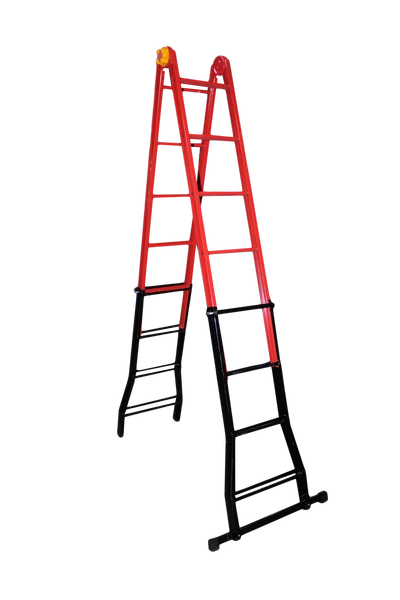 Драбина-телескоп метал. 1,6-4,4м розкладна B-45FS