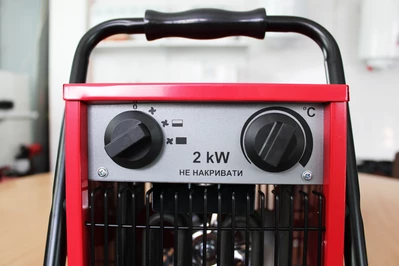 Тепловентилятор 2кВт 220В TSE-20C 360 м3/год регулювання потужності