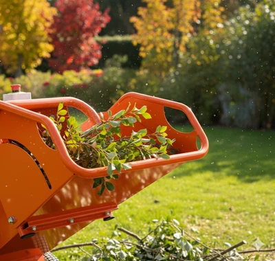 Подрібнювач бенз. GS6501 6,5к.с., діам.гілок до 10см, барабан з 2 ножами