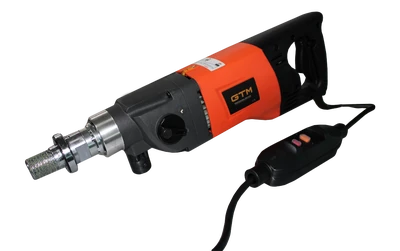 Дриль алмазна ручна з мікроударом DK-160/2PD 1,9 кВт 1080/2160об/хв