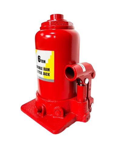 Домкрат гідравл. бутил. 6т (215-485 мм) двохштоковий