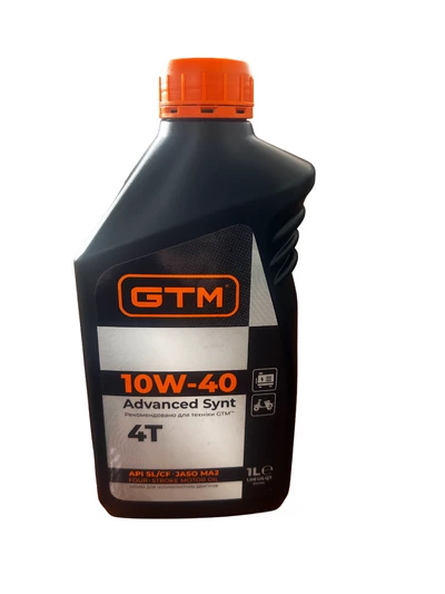 Змазка 10W-40 (1л) для 4-х тактн. двигунів