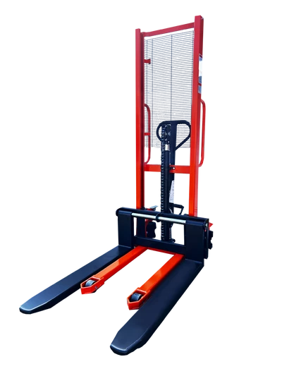 Штабелер гідравлічний 1000кг, підйом-1,6м, довжина вил 1,15м,ширина 330-740мм