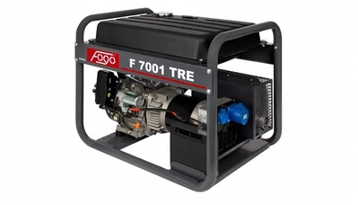 Генераторна установка F7001TRE 1ф-5,6кВт, двиг.RATO, бак-45л, руч./електростарт, стаб.напруги