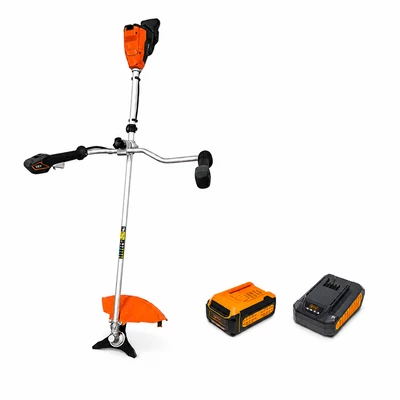 Коса акум. BC56/1200BL KIT, 56В, ширина косіння 25/42см, ніж + косильна головка, акум. 4А*год + зарядний пристрій