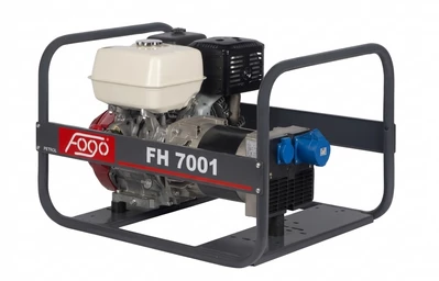 Генераторна установка FH7001 1ф-5,6кВт, двиг.Honda, бак-6,2л, руч.старт