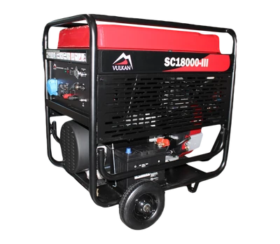 Генераторна установка SC18000-III 1ф 15 кВт, ел.старт, бак-60л, кнопка