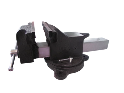 Лещата слюсарні 250мм чавунні поворотні