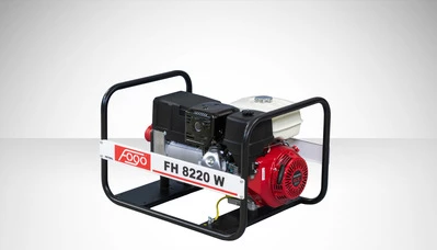 Апарат дугового зварювання з генераторною установкою FH8220W 3ф- 6,5кВА/1ф-3,5кВА, звар.стр-220А, двиг.Honda-GX390, бак 6,1л, руч.старт
