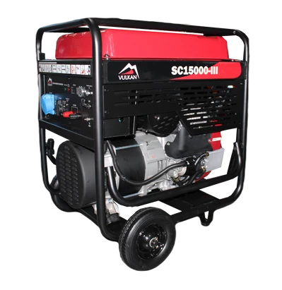 Генераторна установка SC15000-III 1ф 12 кВт, ел.старт, бак-45л, кнопка