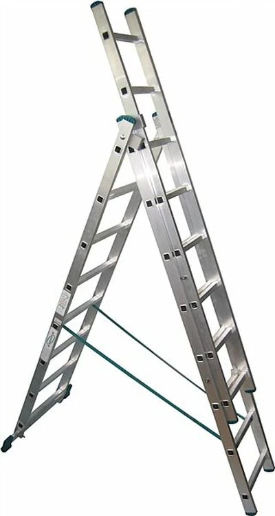 Драбина 3-секц. розкл. 3*14сх. 3,73-8,67м VHR H