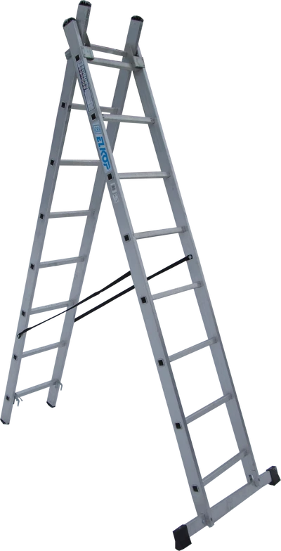 Драбина 2-секц. розкл. 2*8сх. 2,16-3,47м VHR Т