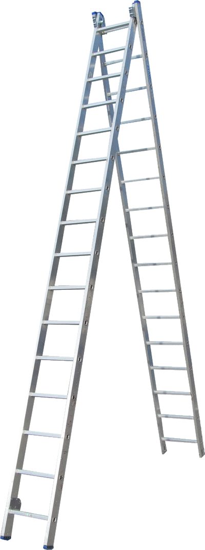 Драбина 2-секц. розкл. 2*16сх. 4,25-7,37м VHR Р