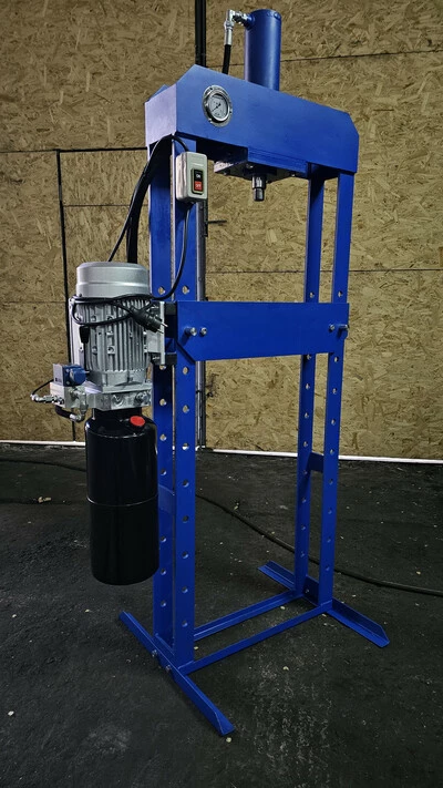 Електрогідравлічний прес 5 тон Хід штоку 250мм Швидкість опускання 20мм/сек Гідравлічний прес