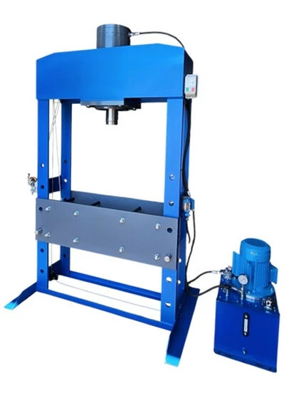 Прес електрогідравлічний 100 тон, хід штока 300 мм, швидкість опускання штоку 5 мм/сек Прес гідравлічний