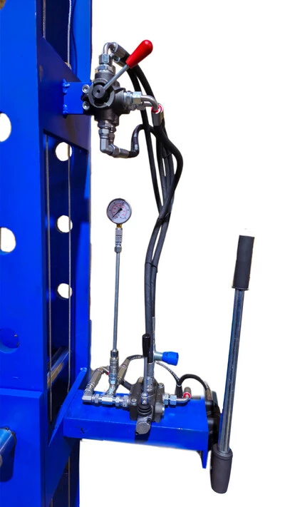 Прес електрогідравлічний 100 тон, хід штока 500 мм, швидкість опускання штоку 5 мм/сек Прес гідравлічний