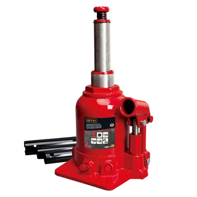 GTM Домкрат гидравл. бутил. 4т (150-370мм) двухштоковый