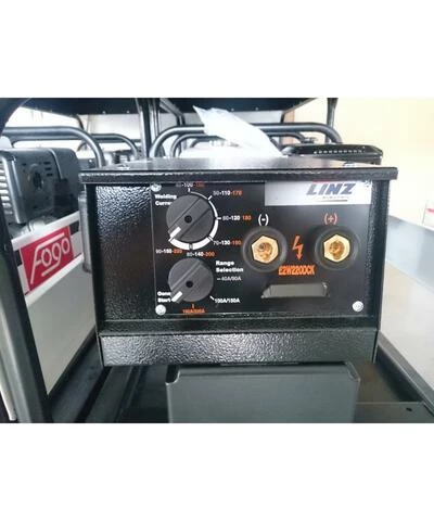 Апарат дугового зварювання з генераторною установкою  FH9220W 3ф-7,8кВА/1ф-4,0кВт, звар.стр-220А, двиг.Honda-GX390, бак 6,2л