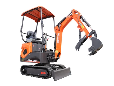 Мініекскаватор гусеничний 1200кг/1,76м гл.копання/дизель 10,2к.с