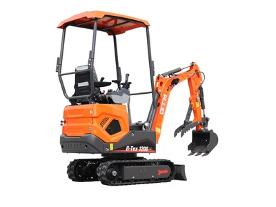 Мініекскаватор гусеничний 1200кг/1,76м гл.копання/дизель 10,2к.с