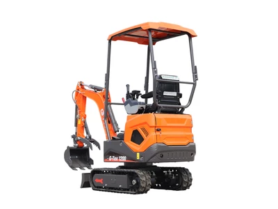 Мініекскаватор гусеничний 1200кг/1,76м гл.копання/дизель 10,2к.с