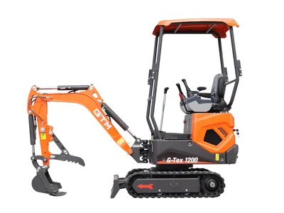 Мініекскаватор гусеничний 1200кг/1,76м гл.копання/дизель 10,2к.с