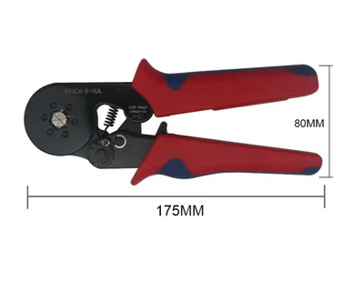 Кримпер HSC8 6-6A для обпресування втулкових наконечників 0,25&ndash;6 мм&sup2;