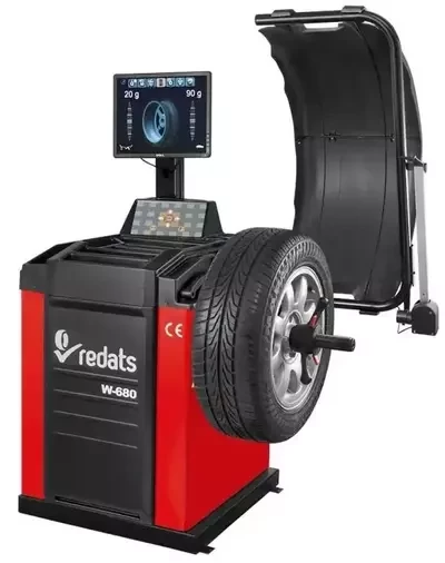 Автоматичний балансувальний верстат REDATS W-680 (230 V, 10" - 24", ALU9)