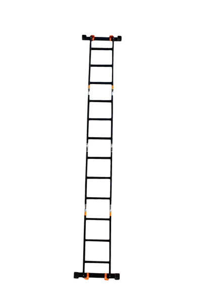 Драбина-трансформер 4*3сх. 0,9-3,55м анодований алюміній