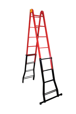 Драбина-телескоп метал. 1,6-4,4м розкладна B-45FS