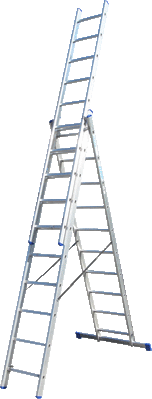 Драбина 3-секц. розкл. 3*10сх. 2,7- 6,1м VHR H