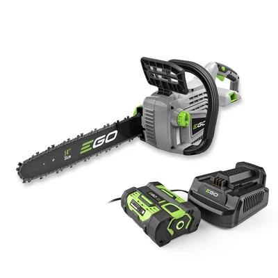 Пила ланцюгова акум. CS1401E KIT, 56В, шина 35см, 52лан, 3/8P, 1,1мм, акум. 2,5А*год + зарядний пристрій