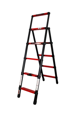 Стремянка телескопічна 5сх. верх.сх. 1,7м, двостороння