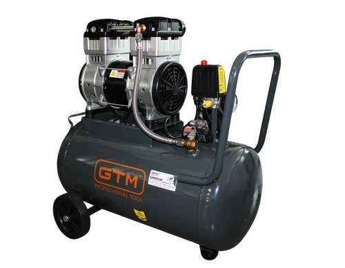 Компресор рес-50л 210л/хв 1,8кВт 8бар 220В 2 циліндри безмасляний