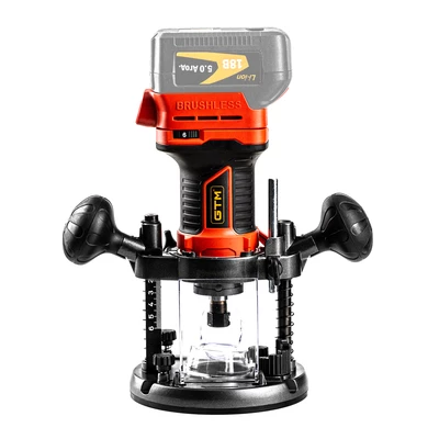 Фрезер акум. R18/55BL 8000-26000об/хв, цанга 6/8мм, КАРКАС (без АКБ і ЗП)