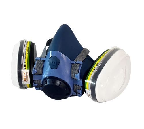 Набір для захисту органів дихання (напівмаска 7500, фільтр ABEK1, тримач, предфільтр) р.М