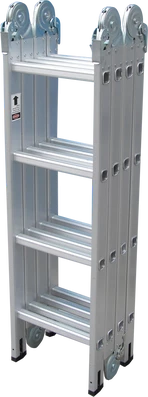 Драбина-трансформер 4*3сх. 0,9-3,3м алюмін. (УЦІНКА)