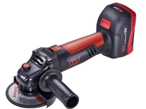 Кутова шліфмашина ак. 125мм  DG-585502, 18В, 8000об/хв +акум.5Аг-2шт, зарядний пристрій, кейс