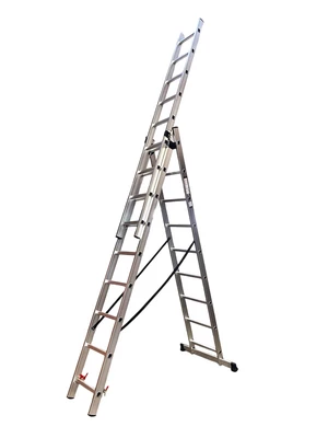 Драбина 3-секц. розкл. 3*9сх. 2,45-5,69м