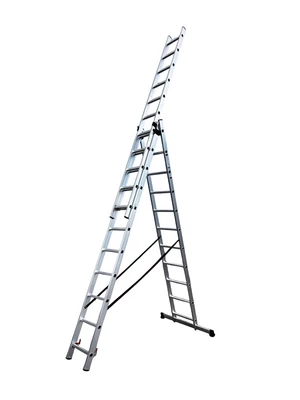 Драбина 3-секц. розкл. 3*11сх. 2,99-7,31м