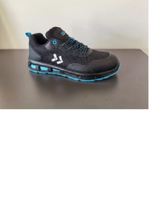 Кросівки захисні р.38 з композитним підноском, чорний з помаранчевим