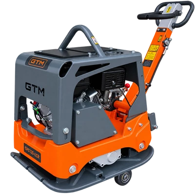 Віброплита GPC250-LCRH, з гідравлічним реверсом,Loncin G390F 14к.с., 220кг, розмір плити 800*490, лита плита