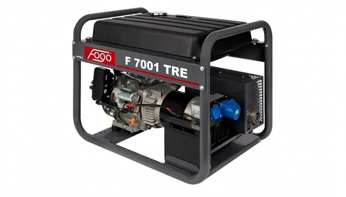 Генераторна установка F7001TRE 1ф-5,6кВт, двиг.RATO, бак-45л, руч./електростарт, стаб.напруги
