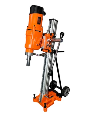 Бурильна установка BMK-300/2AC 4,9 кВт 375/590об/хв  зі стійкою та нахилом 45°