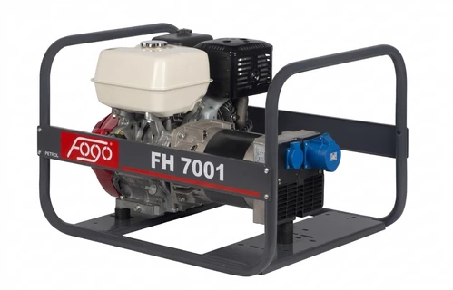 Генераторна установка FH7001 1ф-5,6кВт, двиг.Honda, бак-6,2л, руч.старт