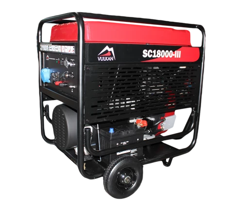 Генераторна установка SC18000-III 1ф 15 кВт, ел.старт, бак-60л, кнопка