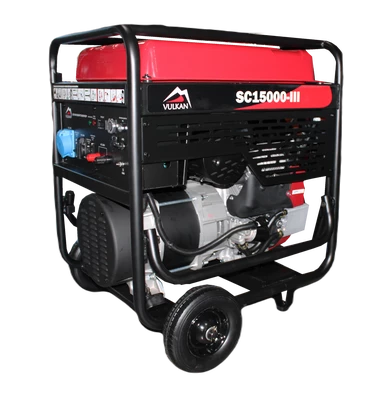 Генераторна установка SC15000-III 1ф 12 кВт, ел.старт, бак-45л, кнопка