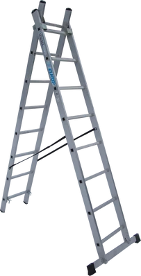 Драбина 2-секц. розкл. 2*8сх. 2,16-3,47м VHR Т